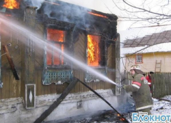 Неподалеку от Шахт при пожаре погиб мужчина