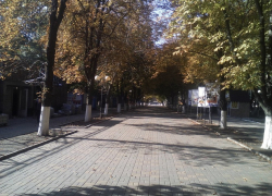 Начало октября порадовало шахтинцев потеплением