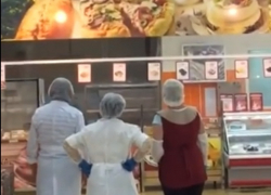 Затопило гипермаркет «Магнит» в Шахтах