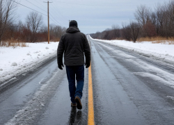На дорогах в Шахтах наблюдается сильный гололед