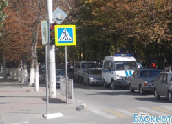 В Шахтах из-за новых дорожных знаков не видно светофоры