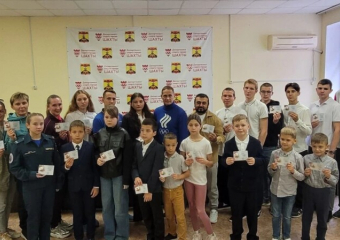 37 шахтинцев получили золотые знаки ГТО 