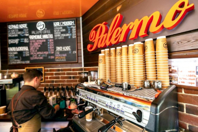 Бариста в сеть кофеен «Палермо», оплата от 2 т.р./смена
