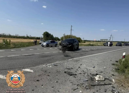  Двое детей пострадали в аварии на автодороге «Шахты-Раздорская»