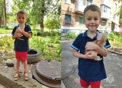 Отважный мальчик из Шахт спас котенка из глубокого колодца, несмотря на травму ноги