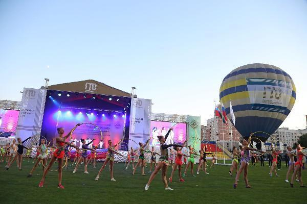 Шахтинцы приняли участие в стартовавшем сегодня II Летнем фестивале ГТО