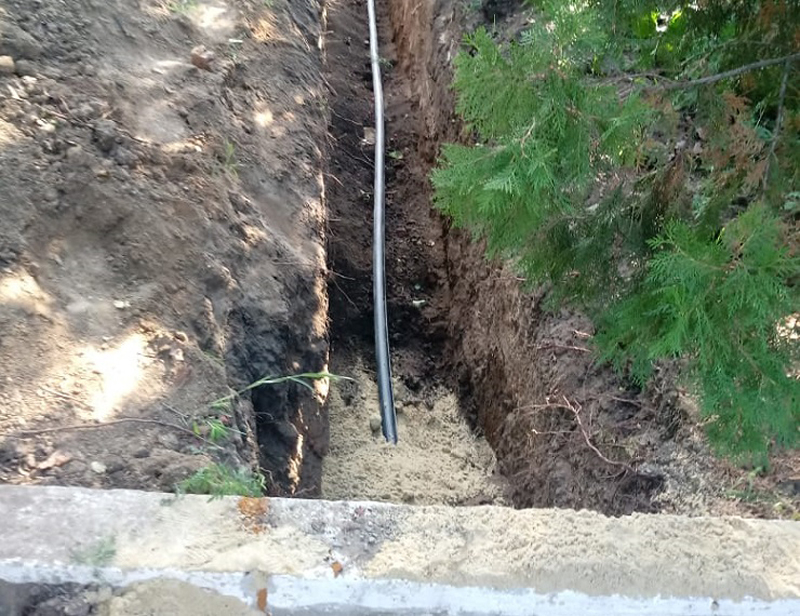 Завершился ремонт водопровода по Степной в Шахтах