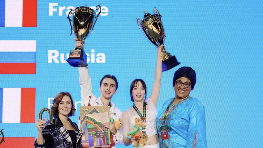 Шахтинский дуэт победил на чемпионате мира по акробатическому рок-н-роллу в Абу-Даби