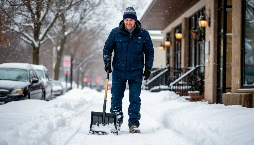Оштрафовали работника супермаркета за несвоевременную уборку снега в Шахтах