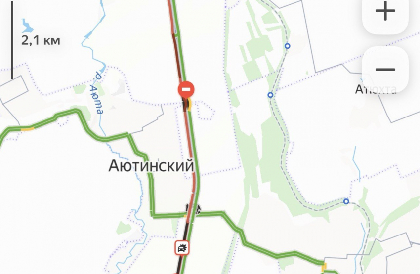 На трассе М-4 «Дон» образовалась внушительная пробка в районе Шахт