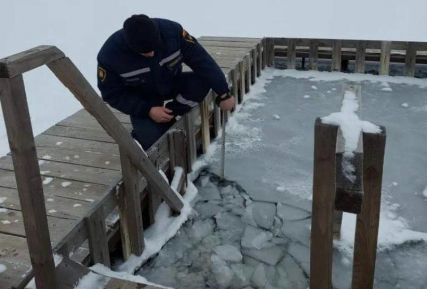 К Крещенским купаниям готовятся в Шахтах