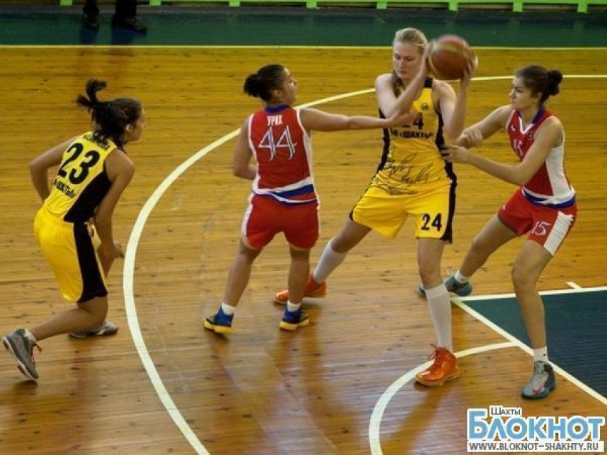 Баскетбольный клуб «Шахты» одержал победу над командой из Воронежа