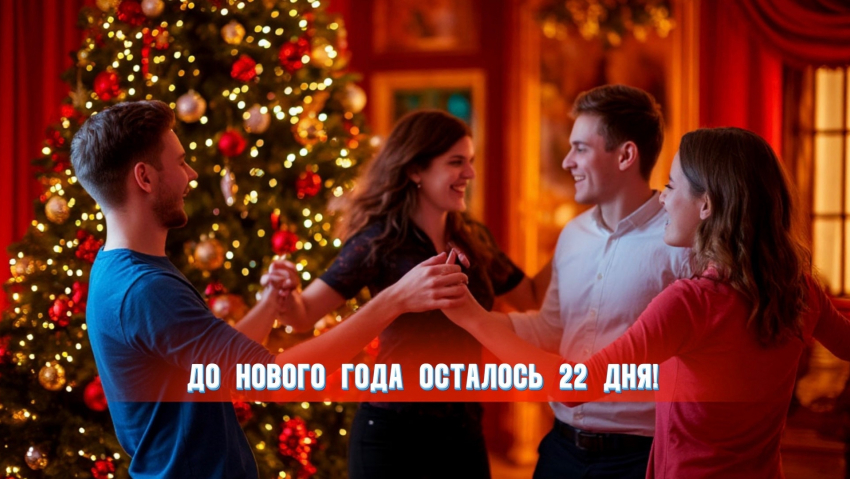 До Нового года осталось 22 дня