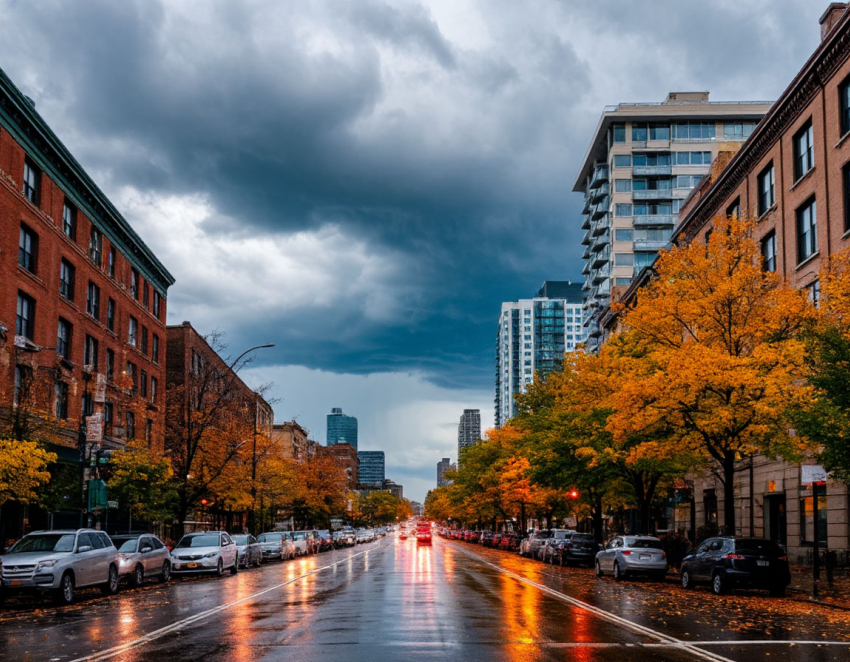 Штормовое предупреждение введут в Шахтах с 18 по 20 сентября