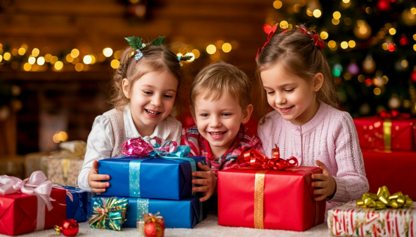 Полицейский Дед Мороз посетил Шахтинский центр помощи детям