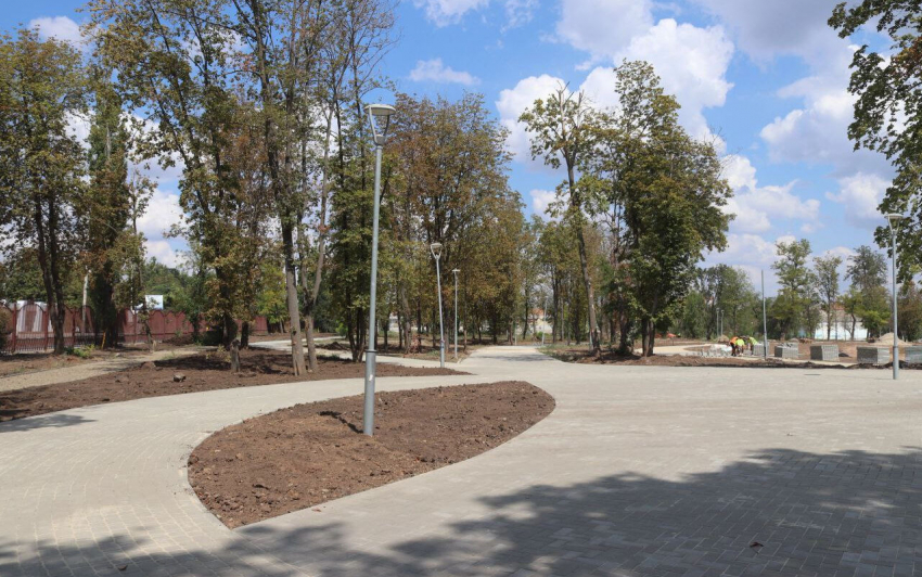 Скоро в Александровском парке появится газон и высадят деревья 