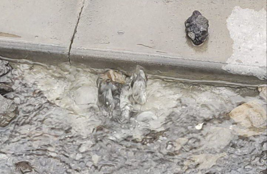 Жители улицы Скрылёва в Шахтах уже три месяца борются с утечкой воды, которая разрушает их дома и улицы