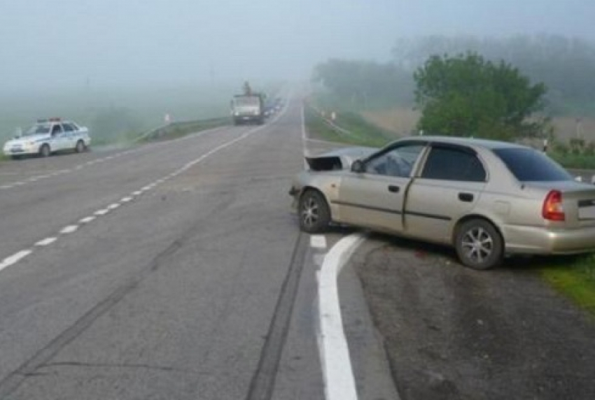 Под Шахтами «Акцент» догнал «Ситроен» - пострадали двое детей