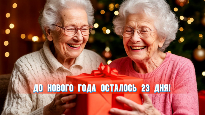 До Нового года осталось 23 дня 