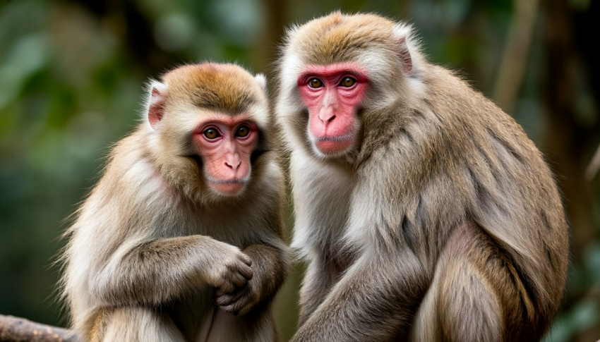 Парк «Малинки» пополнил свою коллекцию 24 японскими макаками