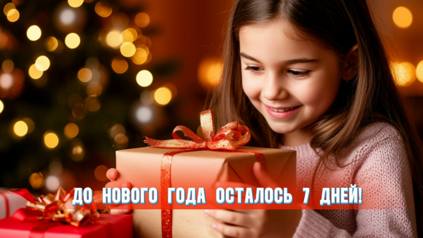 До Нового года осталось 7 дней