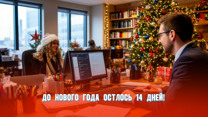 До Нового года осталось 14 дней 