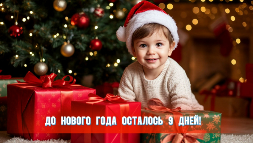 До Нового года осталось 9 дней 