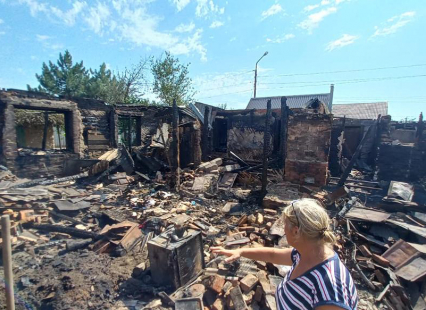 Шахтинцы помогают погорельцам хуторов и станиц Усть-Донецкого района